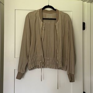 Lucky Brand Khaki Bomber Jacket
